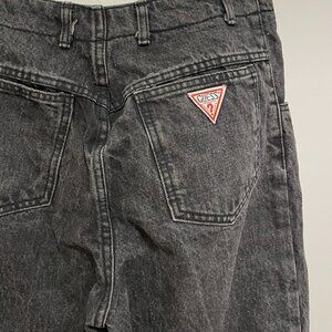 Vintage Guess Jeans charcoal grey - georges marciano